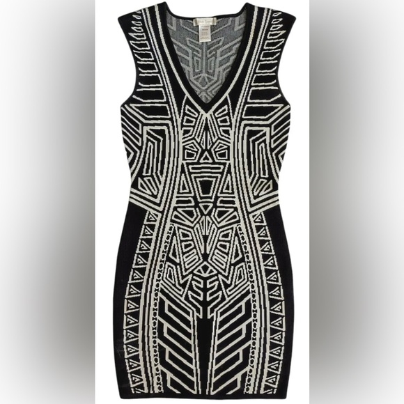 5 for $50 - Jealous Tomato Aztec Print Cocktail Dress - Picture 5 of 10